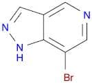 1H-​Pyrazolo[4,​3-​c]​pyridine, 7-​bromo-