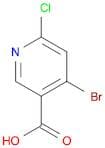 3-Pyridinecarboxylic acid, 4-bromo-6-chloro-