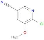 3-Pyridinecarbonitrile, 6-chloro-5-methoxy-