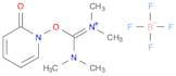 Methanaminium, N-[(dimethylamino)[(2-oxo-1(2H)-pyridinyl)oxy]methylene]-N-methyl-, tetrafluorobora…