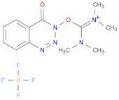 Methanaminium, N-[(dimethylamino)[(4-oxo-1,2,3-benzotriazin-3(4H)-yl)oxy]methylene]-N-methyl-, tet…