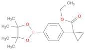 Cyclopropanecarboxyl​ic acid, 1-​[4-​(4,​4,​5,​5-​tetramethyl-​1,​3,​2-​dioxaborolan-​2-​yl)​pheny…