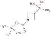 1-Azetidinecarboxylic acid, 3-(1-hydroxy-1-methylethyl)-, 1,1-dimethylethyl ester