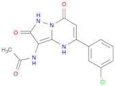 N-(5-(3-Chlorophenyl)-2,7-dioxo-1,2,4,7-tetrahydropyrazolo[1,5-a]pyrimidin-3-yl)acetamide