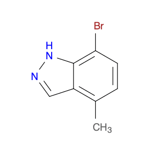 1H-Indazole, 7-bromo-4-methyl-