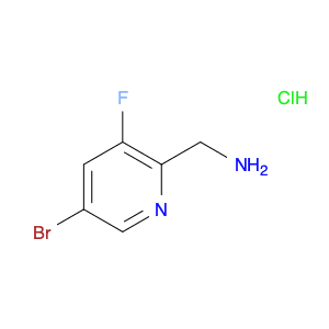 (5-Bromo-3-fluoropyridin-2-yl)methanamine HCl