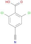 Benzoic acid, 2,6-dichloro-4-cyano-