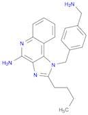 1-[[4-(Aminomethyl)phenyl]methyl]-2-butyl-1H-imidazo[4,5-c]quinolin-4-amine