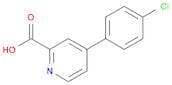 2-Pyridinecarboxylic acid, 4-(4-chlorophenyl)-