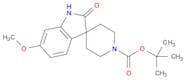 Spiro[3H-indole-3,4'-piperidine]-1'-carboxylic acid, 1,2-dihydro-6-methoxy-2-oxo-, 1,1-dimethyleth…