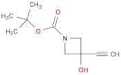 1-Azetidinecarboxylic acid, 3-ethynyl-3-hydroxy-, 1,1-dimethylethyl ester