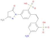 Benzenesulfonic acid, 5-amino-2-[2-[4-(4,5-dihydro-3-methyl-5-oxo-1H-pyrazol-1-yl)-2-sulfophenyl]e…