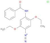 Benzenediazonium, 4-(benzoylamino)-2,5-diethoxy-, chloride (1:1)