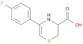 5-(4-Fluorophenyl)-3,4-dihydro-2H-1,4-thiazine-3-carboxylic acid