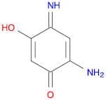 2,5-Cyclohexadien-1-one, 2-amino-5-hydroxy-4-imino-