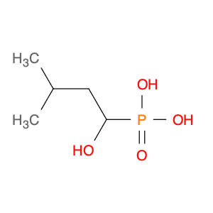 Phosphonic acid, P-(1-hydroxy-3-methylbutyl)-