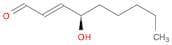 2-Nonenal, 4-hydroxy-, (2E,4R)-