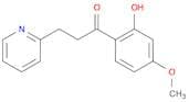 1-(2-hydroxy-4-methoxyphenyl)-3-pyridin-2-ylpropan-1-one