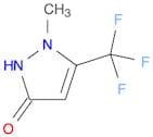 3H-Pyrazol-3-one, 1,2-dihydro-1-methyl-5-(trifluoromethyl)-
