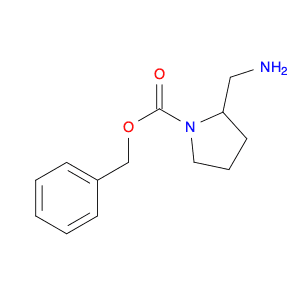 1-Pyrrolidinecarboxylic acid, 2-(aminomethyl)-, phenylmethyl ester