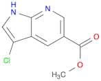 1H-Pyrrolo[2,3-b]pyridine-5-carboxylic acid, 3-chloro-, methyl ester