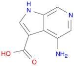 1H-Pyrrolo[2,3-c]pyridine-3-carboxylic acid, 4-amino-