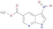 Methyl 3-nitro-1H-pyrrolo[2,3-b]pyridine-5-carboxylate