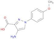 4-Amino-1-(4-methoxyphenyl)-1H-pyrazole-3-carboxylic acid