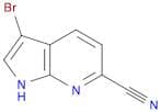 3-bromo-1H-pyrrolo[2,3-b]pyridine-6-carbonitrile