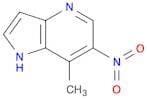 1H-Pyrrolo[3,2-b]pyridine, 7-methyl-6-nitro-