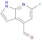 6-Fluoro-1H-pyrrolo[2,3-b]pyridine-4-carboxaldehyde