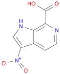 1H-Pyrrolo[2,3-c]pyridine-7-carboxylic acid, 3-nitro-