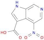 1H-Pyrrolo[2,3-c]pyridine-3-carboxylic acid, 4-nitro-