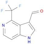 4-(Trifluoromethyl)-5-azaindole-3-carboxaldehyde