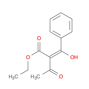 Butanoic acid, 2-(hydroxyphenylmethylene)-3-oxo-, ethyl ester, (E)- (9CI)