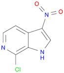 1H-Pyrrolo[2,3-c]pyridine, 7-chloro-3-nitro-