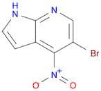 1H-Pyrrolo[2,3-b]pyridine, 5-bromo-4-nitro-