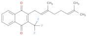 1,4-Naphthalenedione, 2-(3,7-dimethyl-2,6-octadienyl)-3-(trifluoromethyl)-, (E)- (9CI)