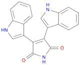 1H-Pyrrole-2,5-dione, 3,4-di-1H-indol-3-yl-