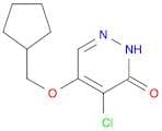 4-Chloro-5-(cyclopentylmethoxy)pyridazin-3(2H)-one