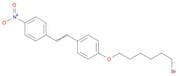 Benzene, 1-[(6-bromohexyl)oxy]-4-[2-(4-nitrophenyl)ethenyl]-