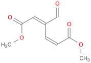2,4-Hexadienedioic acid, 3-formyl-, dimethyl ester, (E,Z)- (9CI)