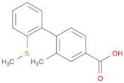 3-Methyl-4-(2-methylthiophenyl)benzoic acid