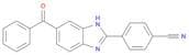 4-(5-Benzoyl-1H-benzo[d]imidazol-2-yl)benzonitrile