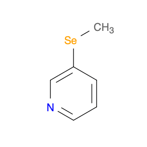 Pyridine, 3-(methylseleno)-