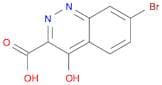 3-Cinnolinecarboxylic acid, 7-bromo-4-hydroxy-