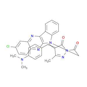 1-(2-(2-Chloro-6H-indolo[2,3-b]quinoxalin-6-yl)acetyl)-4-(4-(dimethylamino)benzylidene)-3-methyl-1…