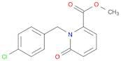 Methyl 1-(4-chlorobenzyl)-6-oxo-1,6-dihydropyridine-2-carboxylate