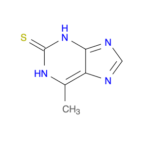 2H-Purine-2-thione, 1,3-dihydro-6-methyl-