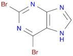 2,6-Dibromo-7H-purine
